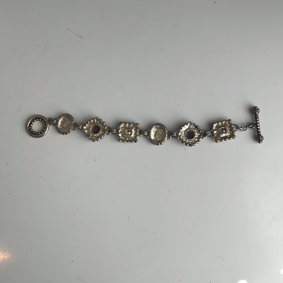 Bracelet purple silver gold - Picture 8 of 11